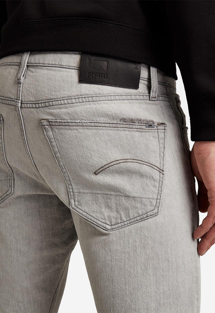 G-STAR - 3301 Slim - sun faded iron