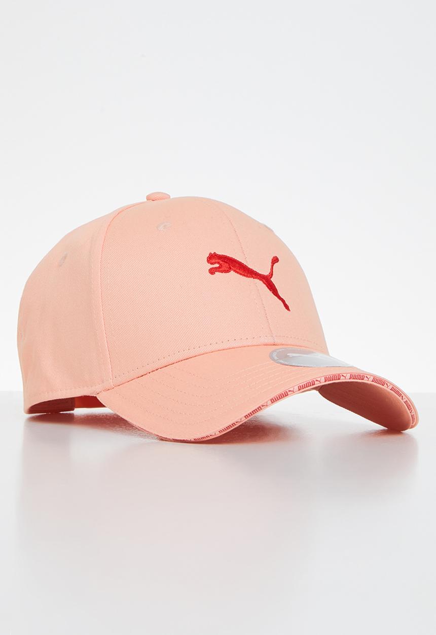 PUMA - Puma woven baseball cap - apricot blush