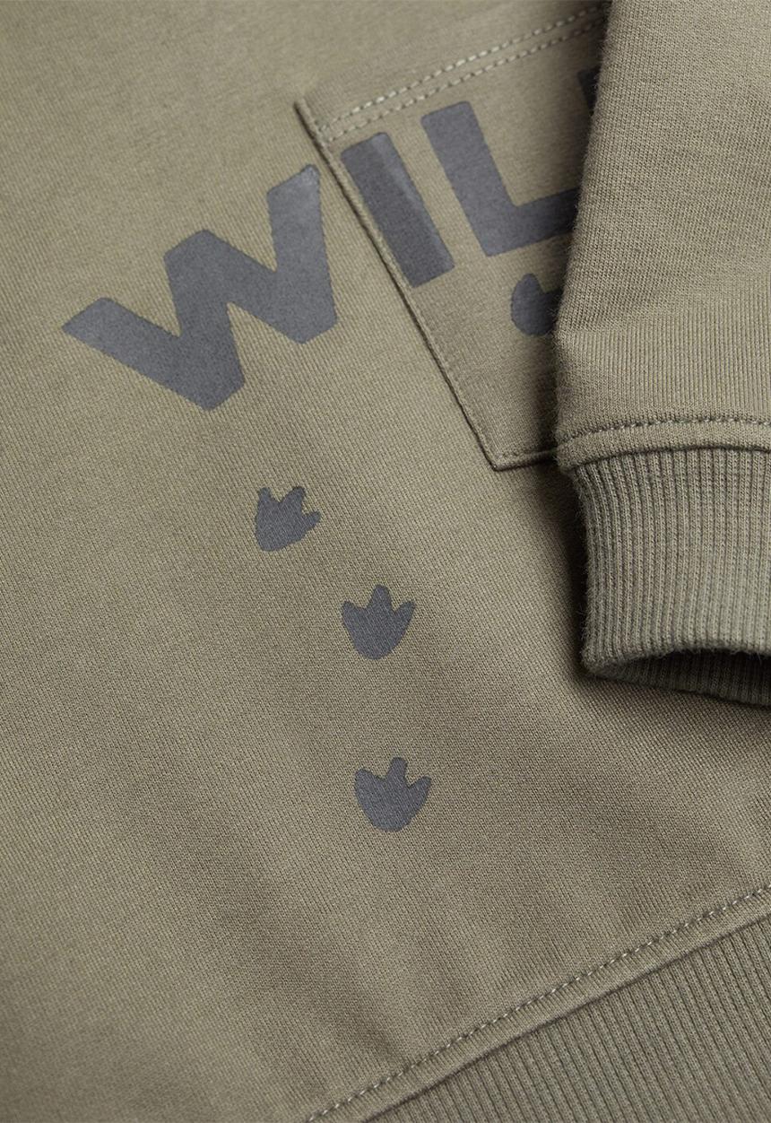 MANGO - Sudadera wild - olive