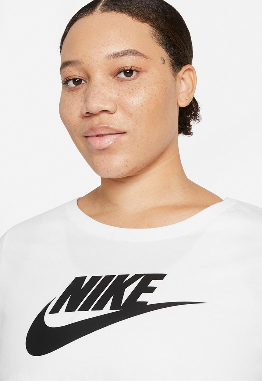 Nike - Plus nsw tee esnt crp icn ftr - white
