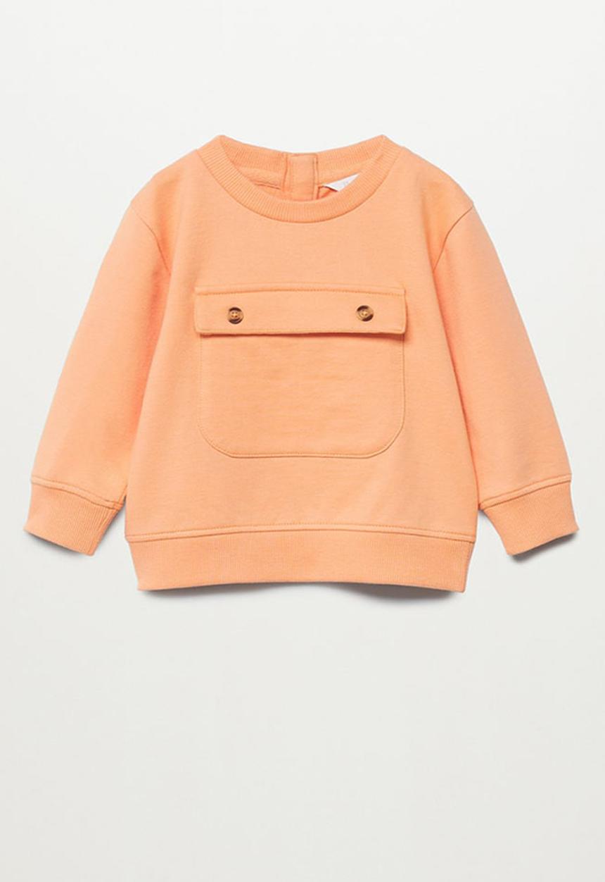 MANGO - Sweatshirt paulo - orange
