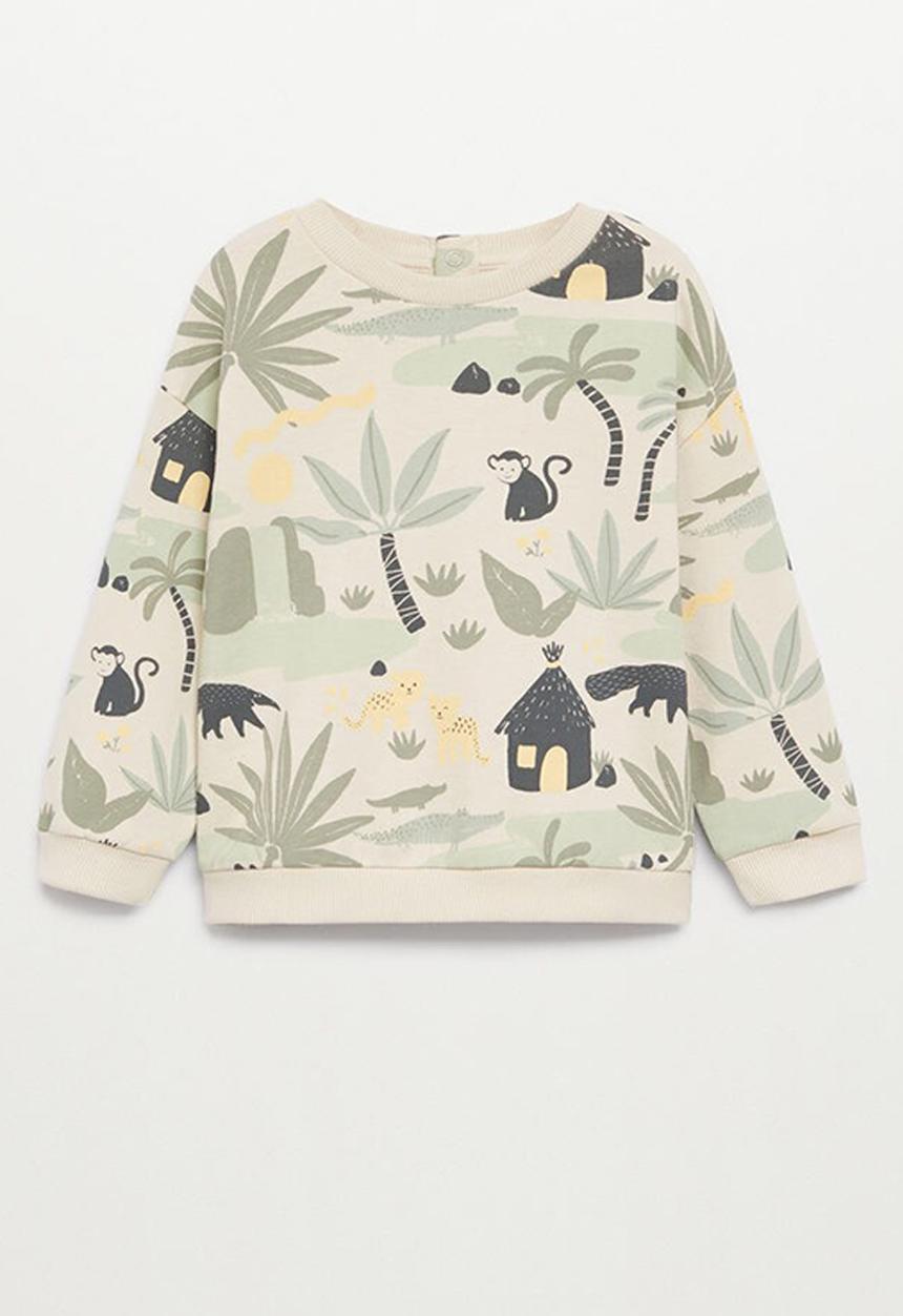 MANGO - Sudadera zazu - light beige