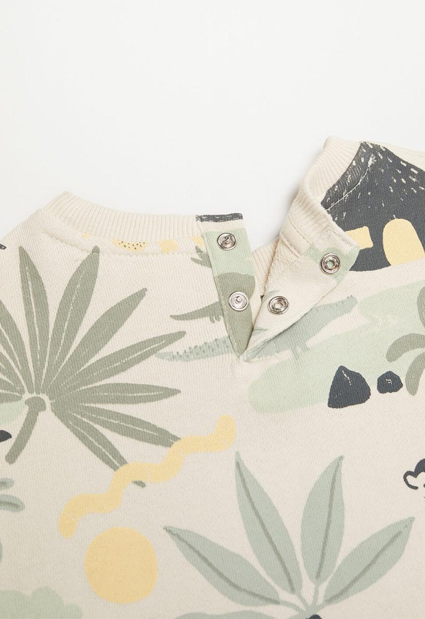 MANGO - Sudadera zazu - light beige