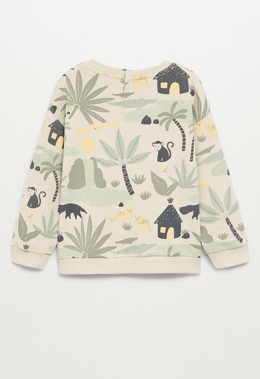 MANGO - Sudadera zazu - light beige