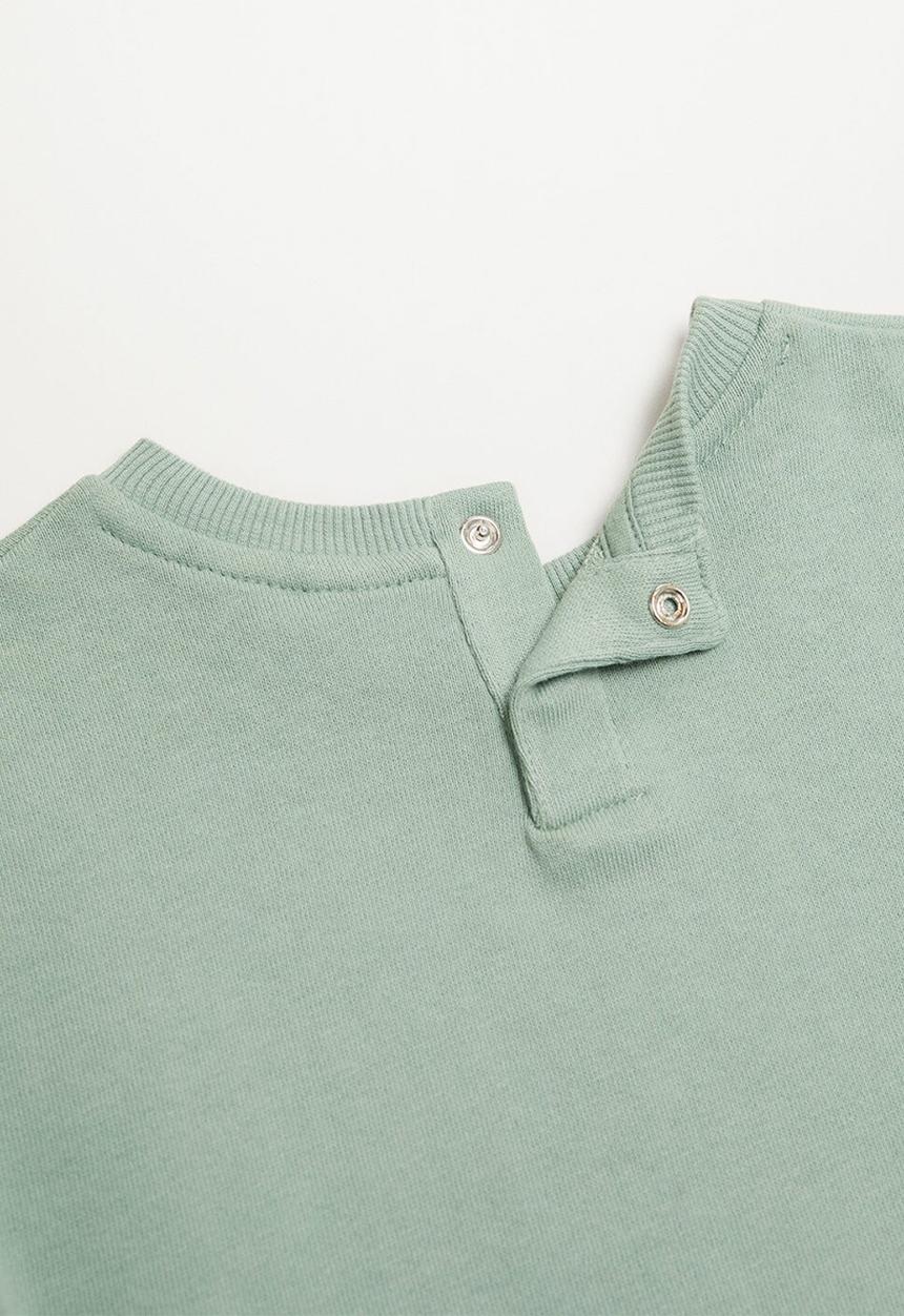 MANGO - Sudadera tigre - green