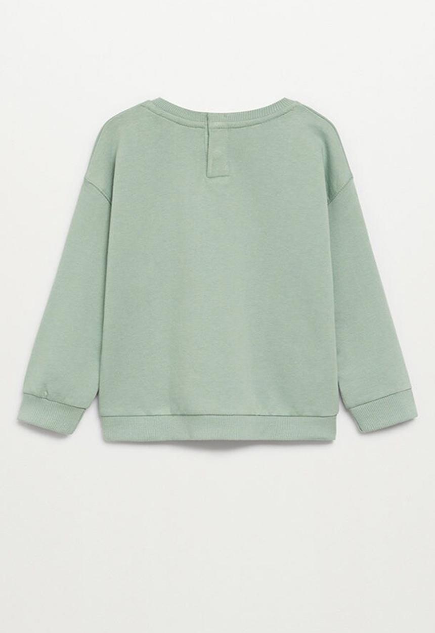 MANGO - Sudadera tigre - green