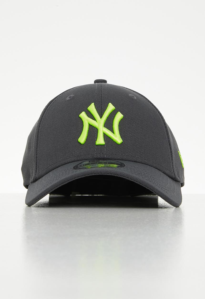 New Era - Neon pack 9forty New York yankees - grey & green