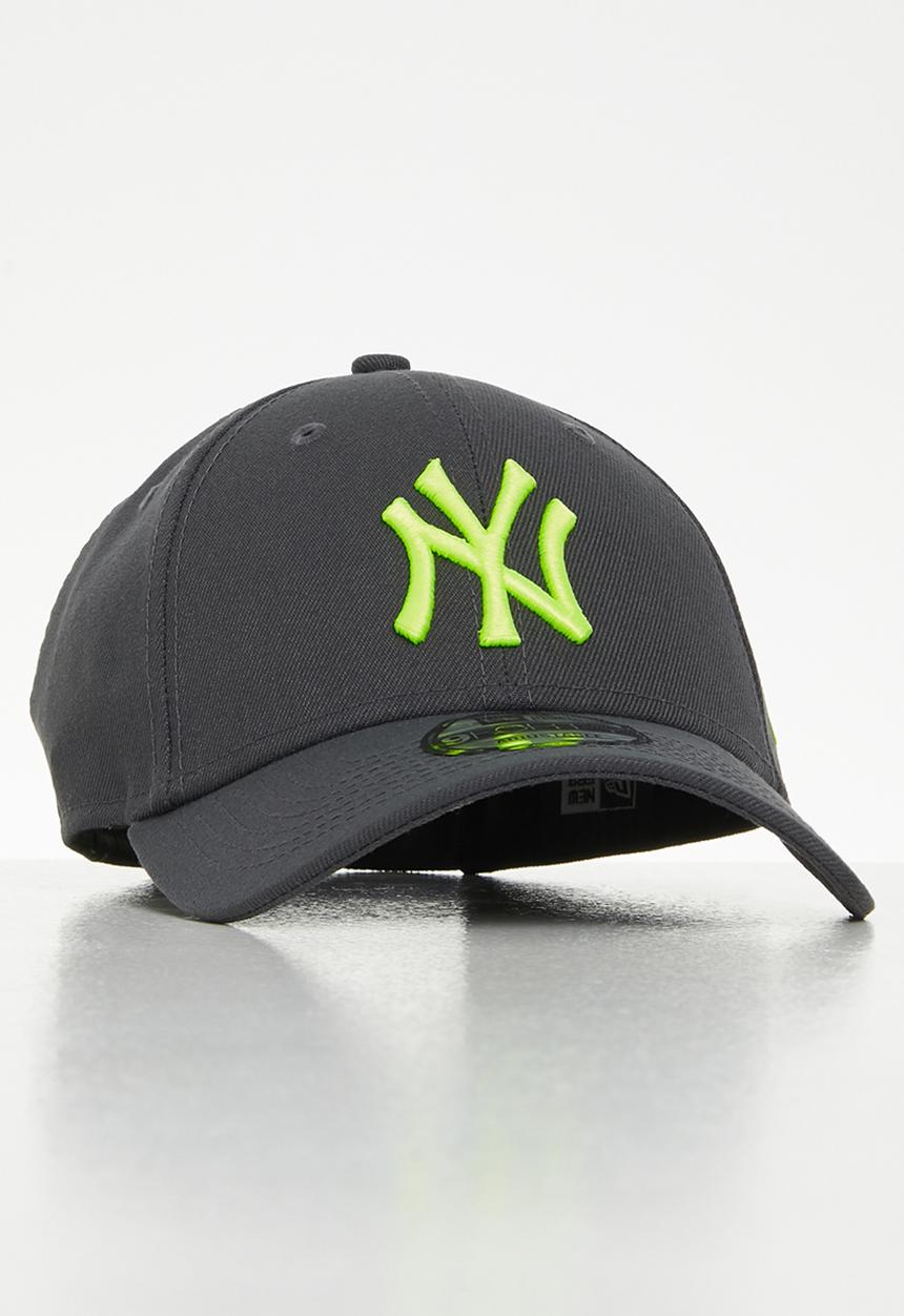 New Era - Neon pack 9forty New York yankees - grey & green