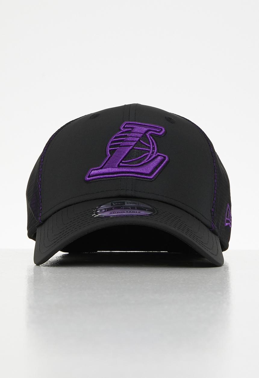 New Era - Mesh underlay 9forty Los Angeles lakers - black & purple