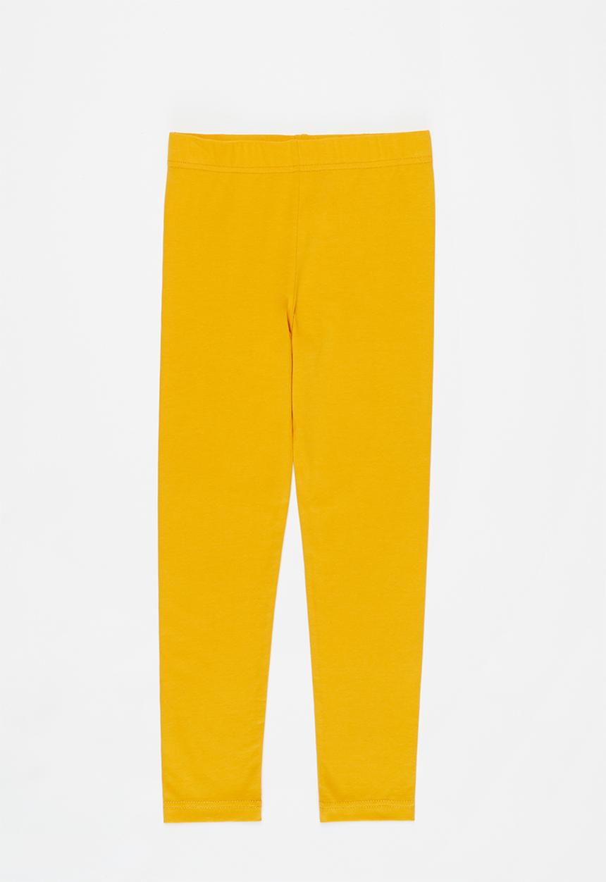 Pop Candy - Younger girls 2 pack leggings - dusty pink & mustard 