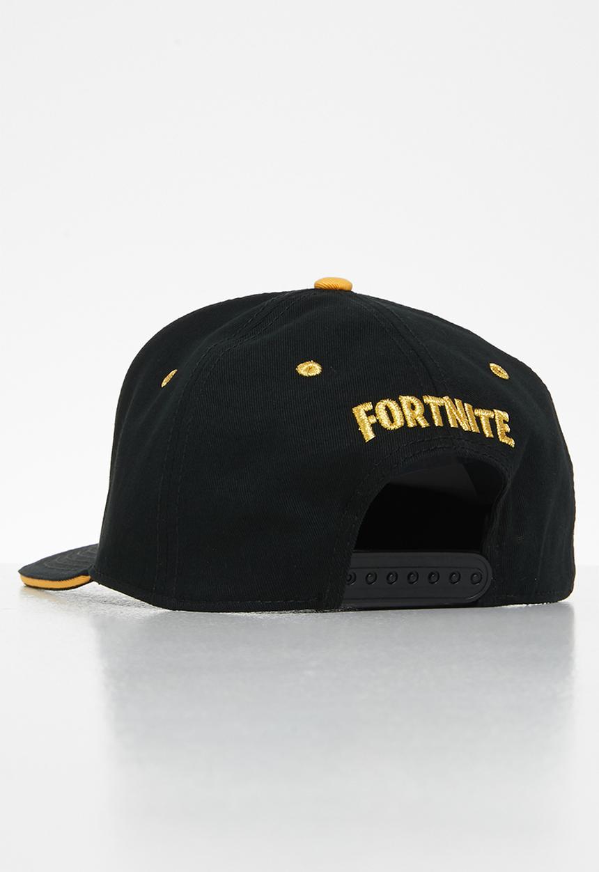 Rebel Republic - Fortnite victory royale flat peak cap - black