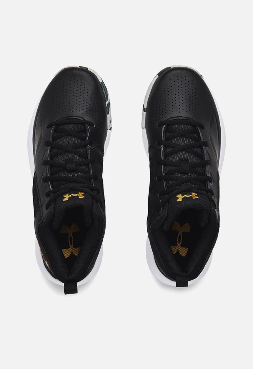 Under Armour - Basketball Lockdown 5 - black / white / metallic gold