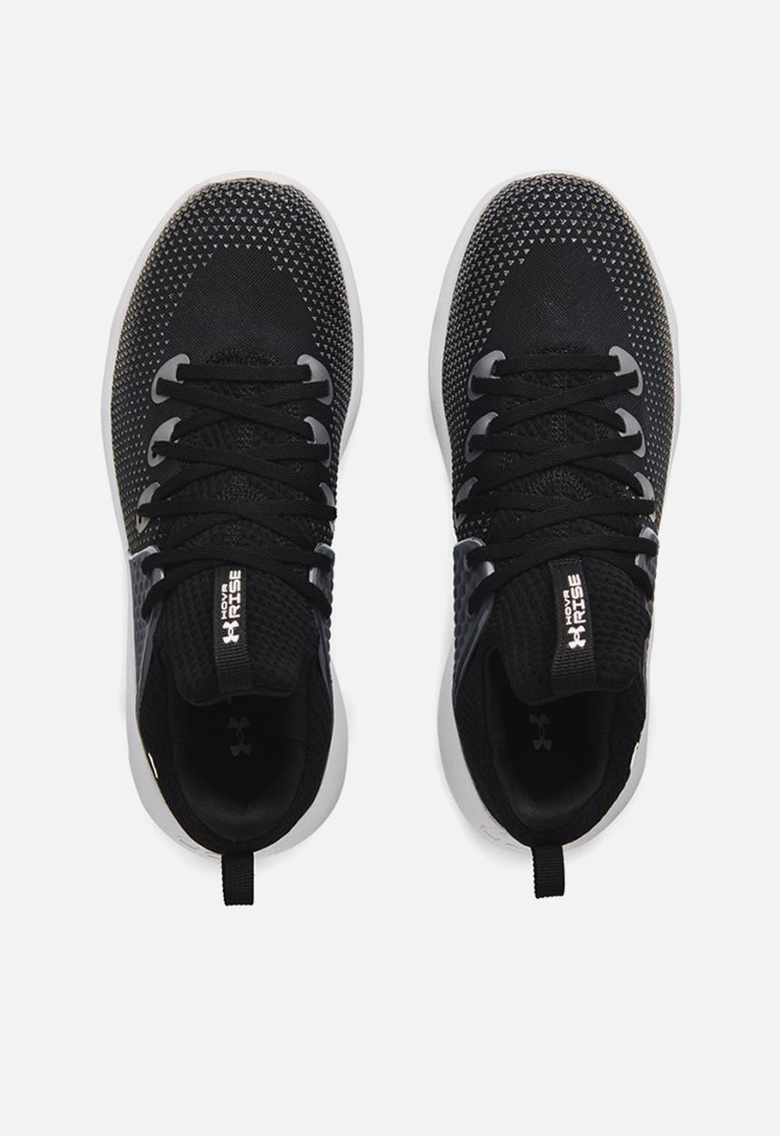 Under Armour - Ua hovr rise 3 - black / halo gray / white