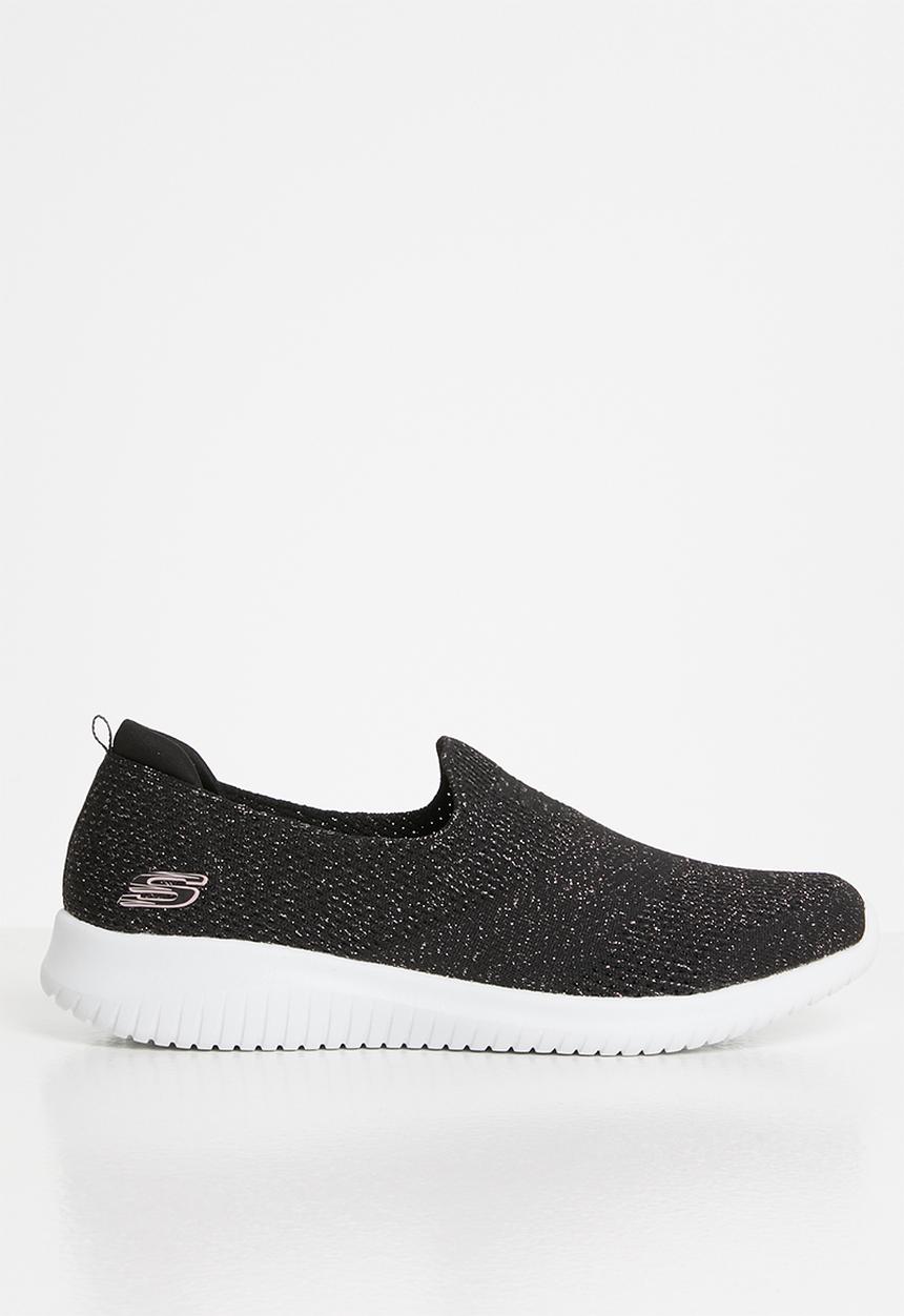 Skechers - Ultra flex - black rose