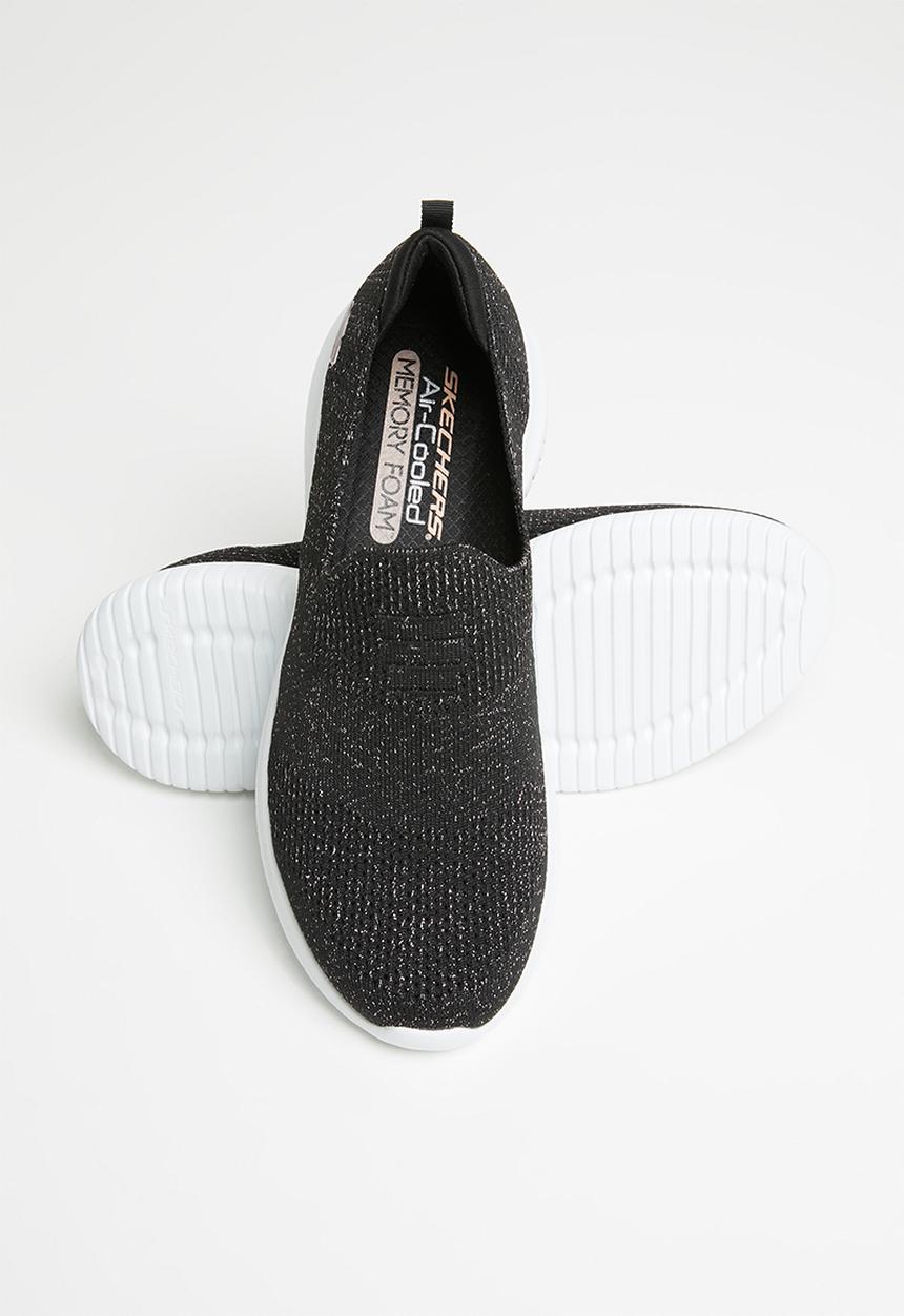 Skechers - Ultra flex - black rose