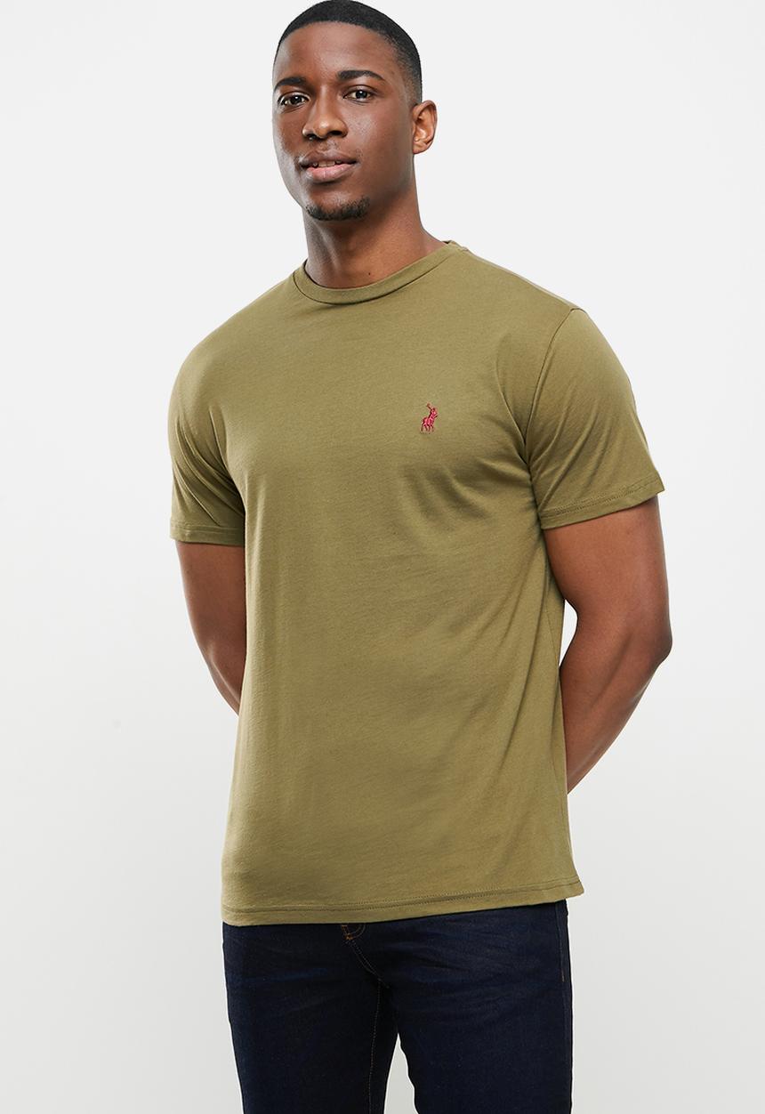 POLO - Lucas crew neck  tee - fatigue