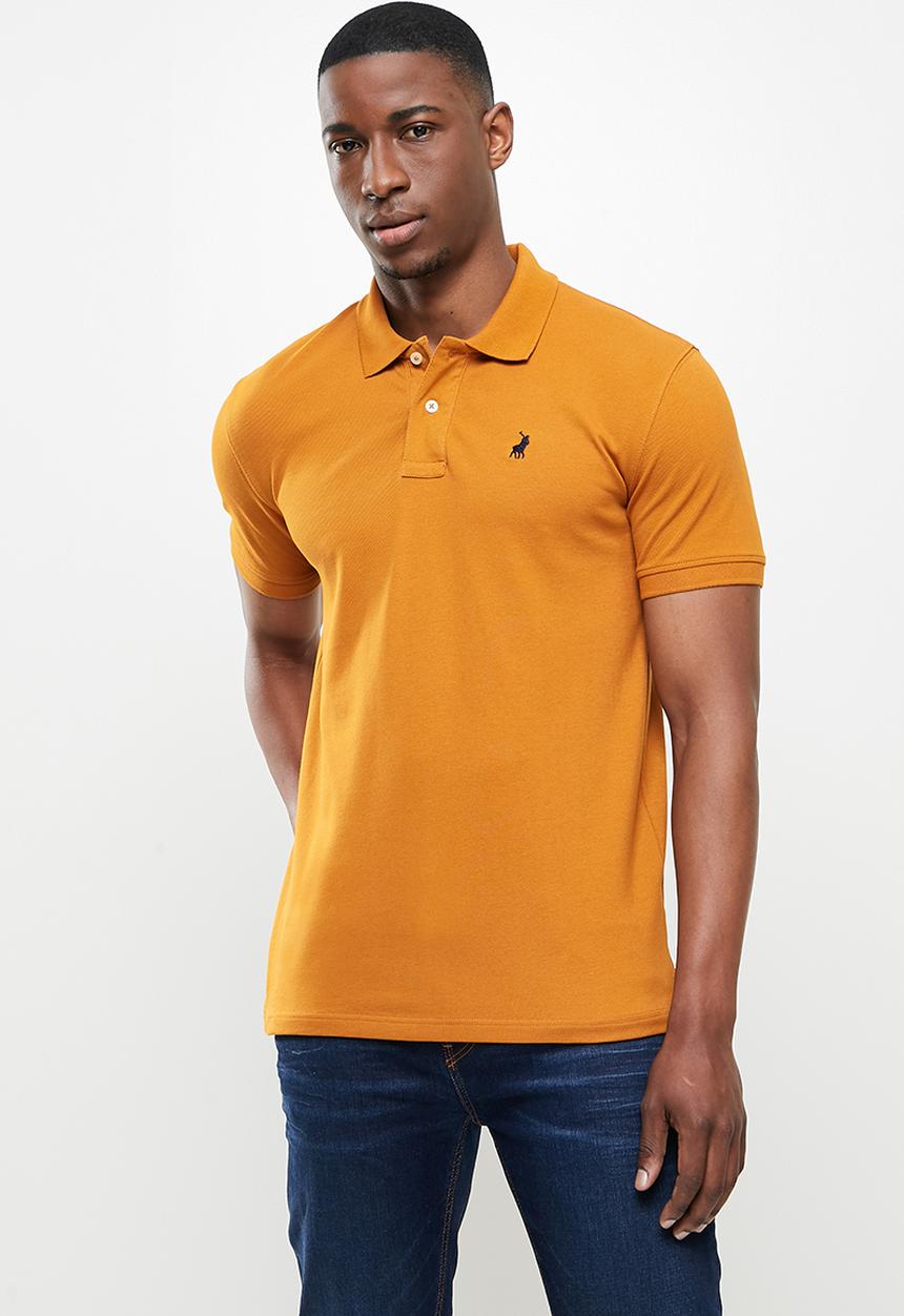POLO - Carter custom fit  golfer - pumpkin