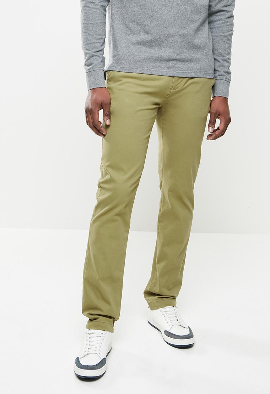 POLO - Venice slim fit chino - fatigue