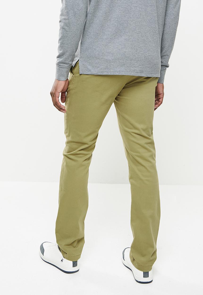 POLO - Venice slim fit chino - fatigue