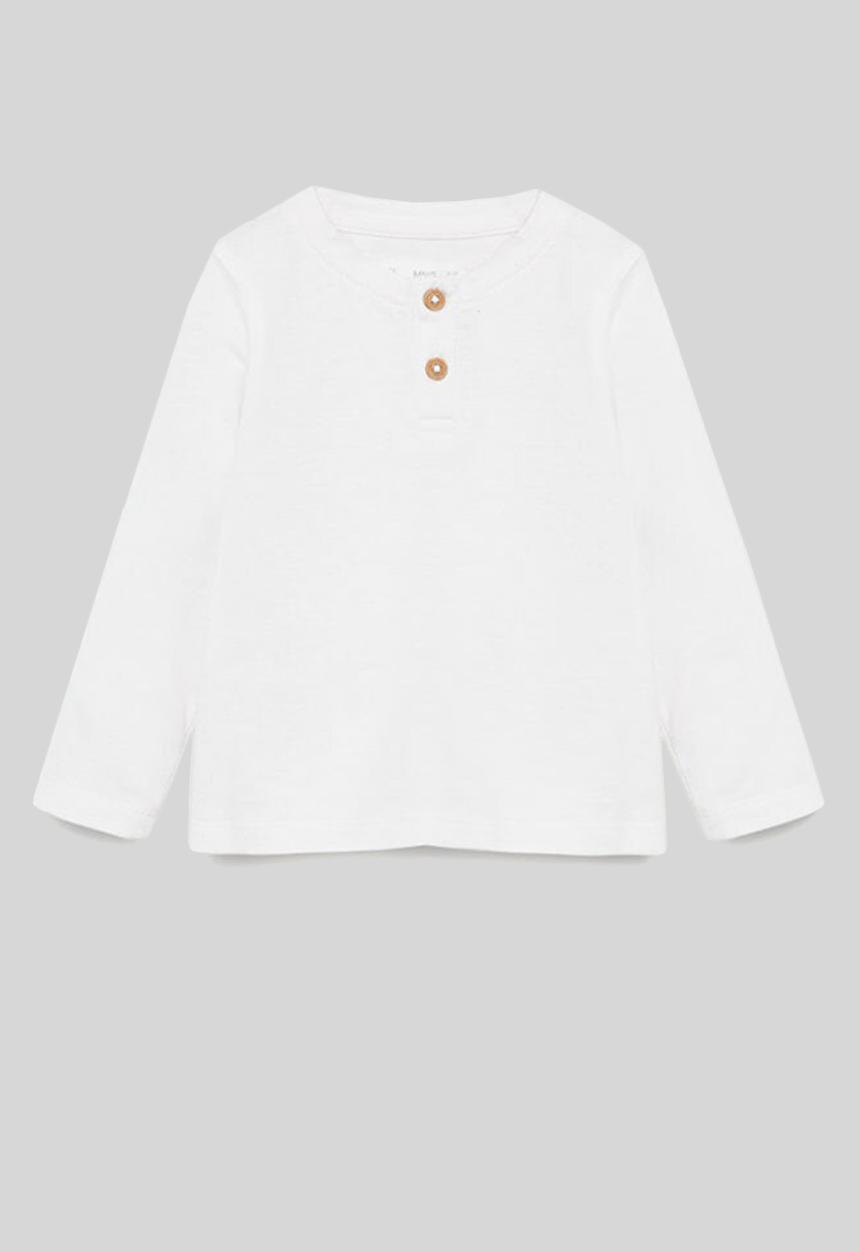 MANGO - T-shirt duran - white