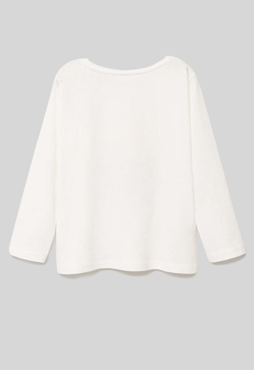 MANGO - T-shirt car - white