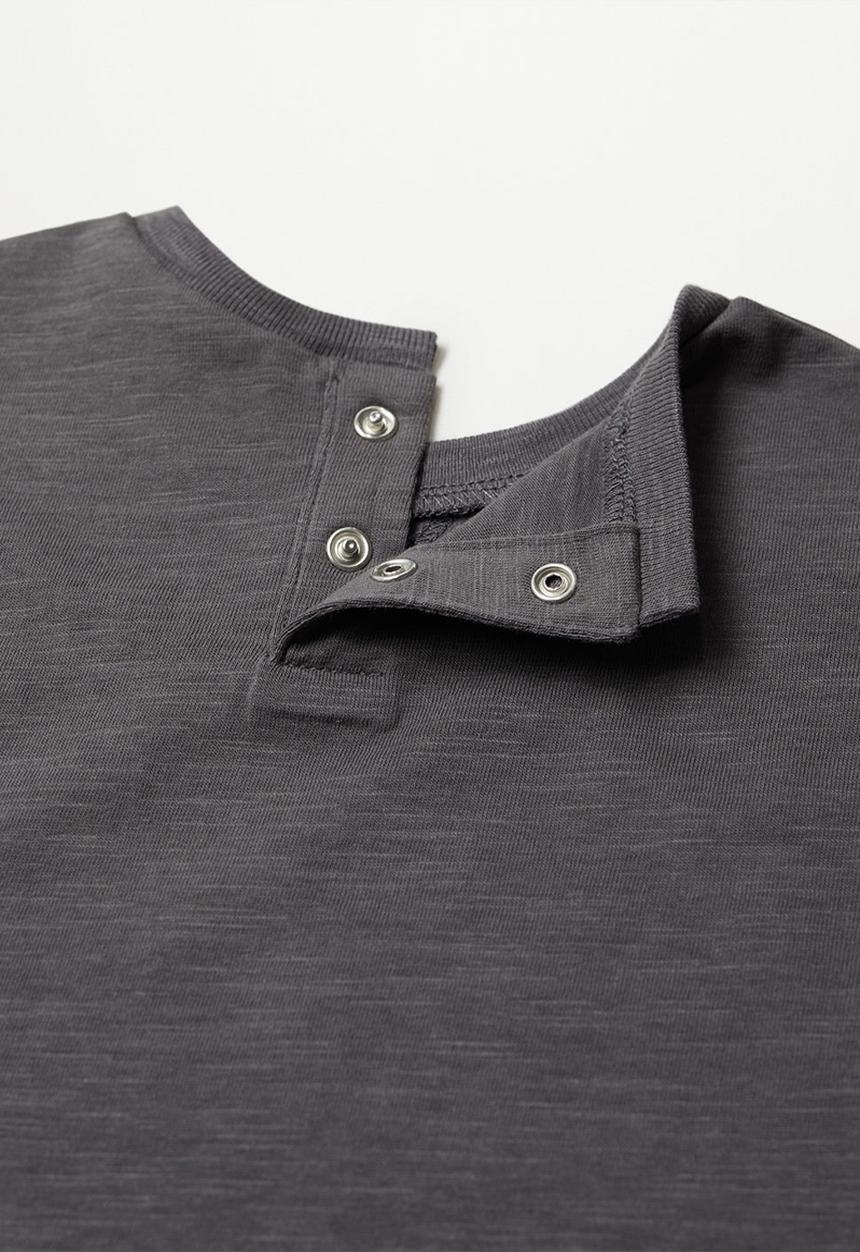 MANGO - T-shirt objects - charcoal