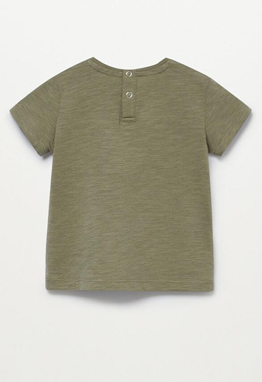 MANGO - T-shirt kangoo - green