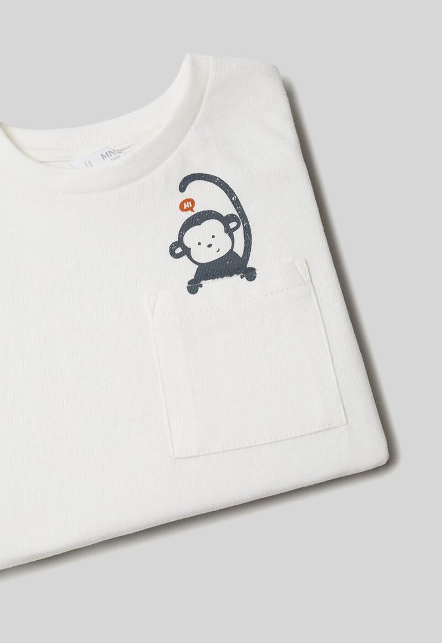 MANGO - T-shirt amelio - white