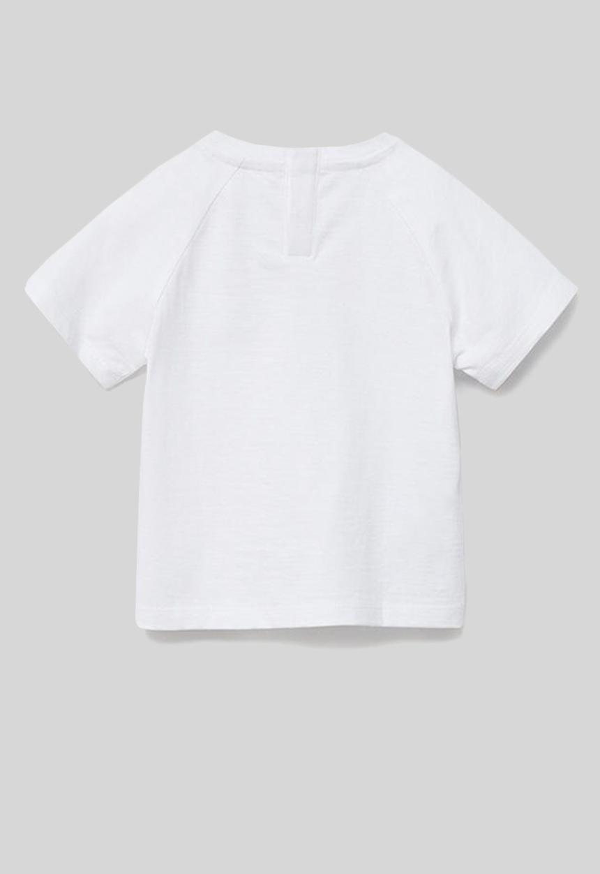 MANGO - T-shirt leto - white