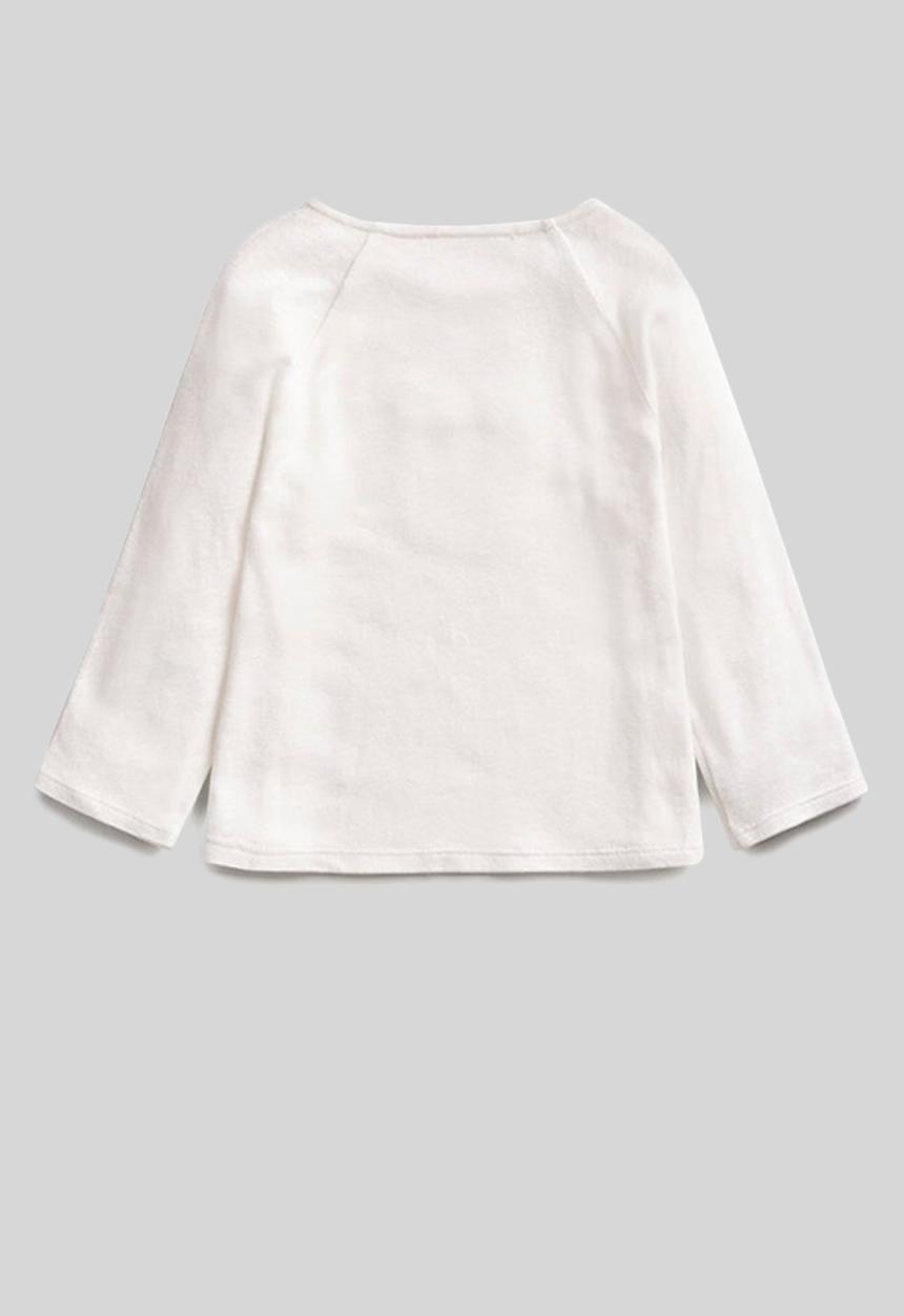 MANGO - T-shirt charlie i - white