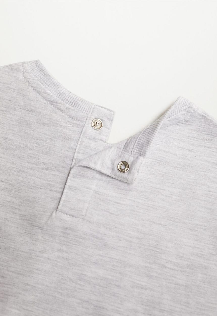 MANGO - T-shirt elefante - grey