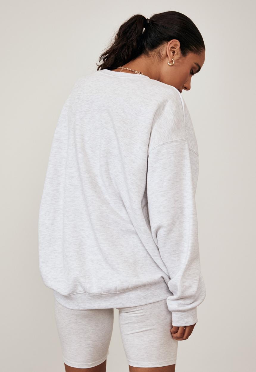 Factorie - Os graphic crew - silver marle