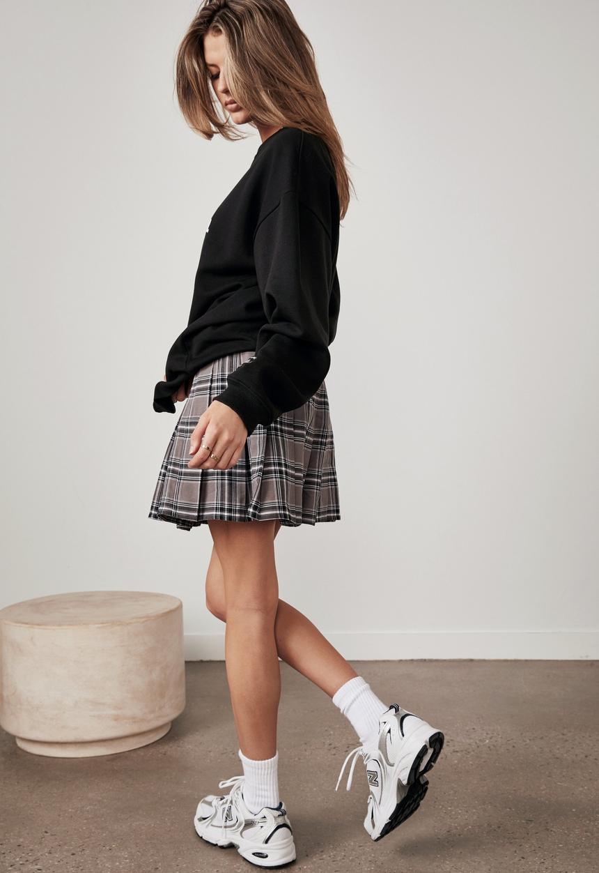 Factorie - Pleated skirt - layla check