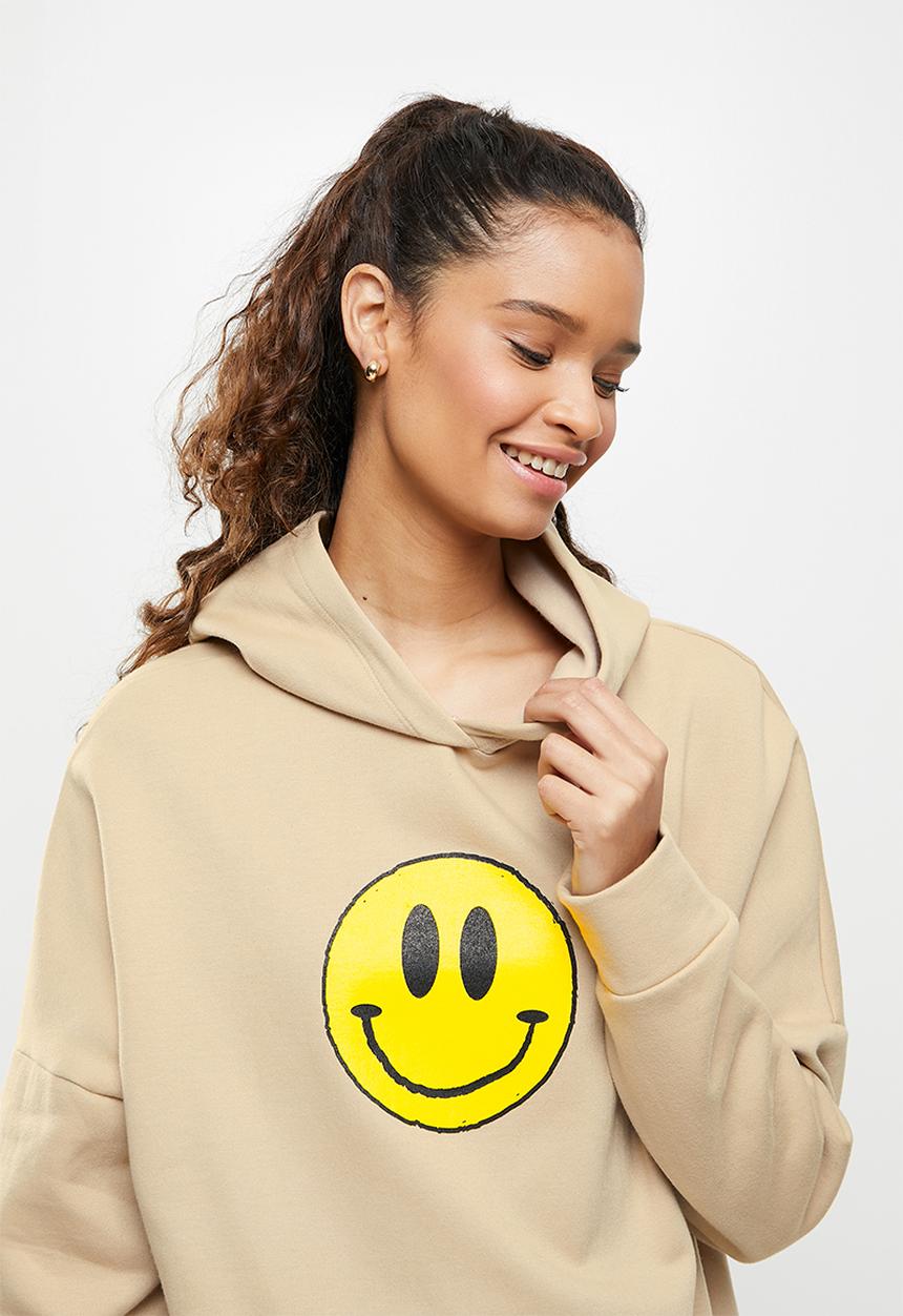 Blake - Oversized hoodie - latte