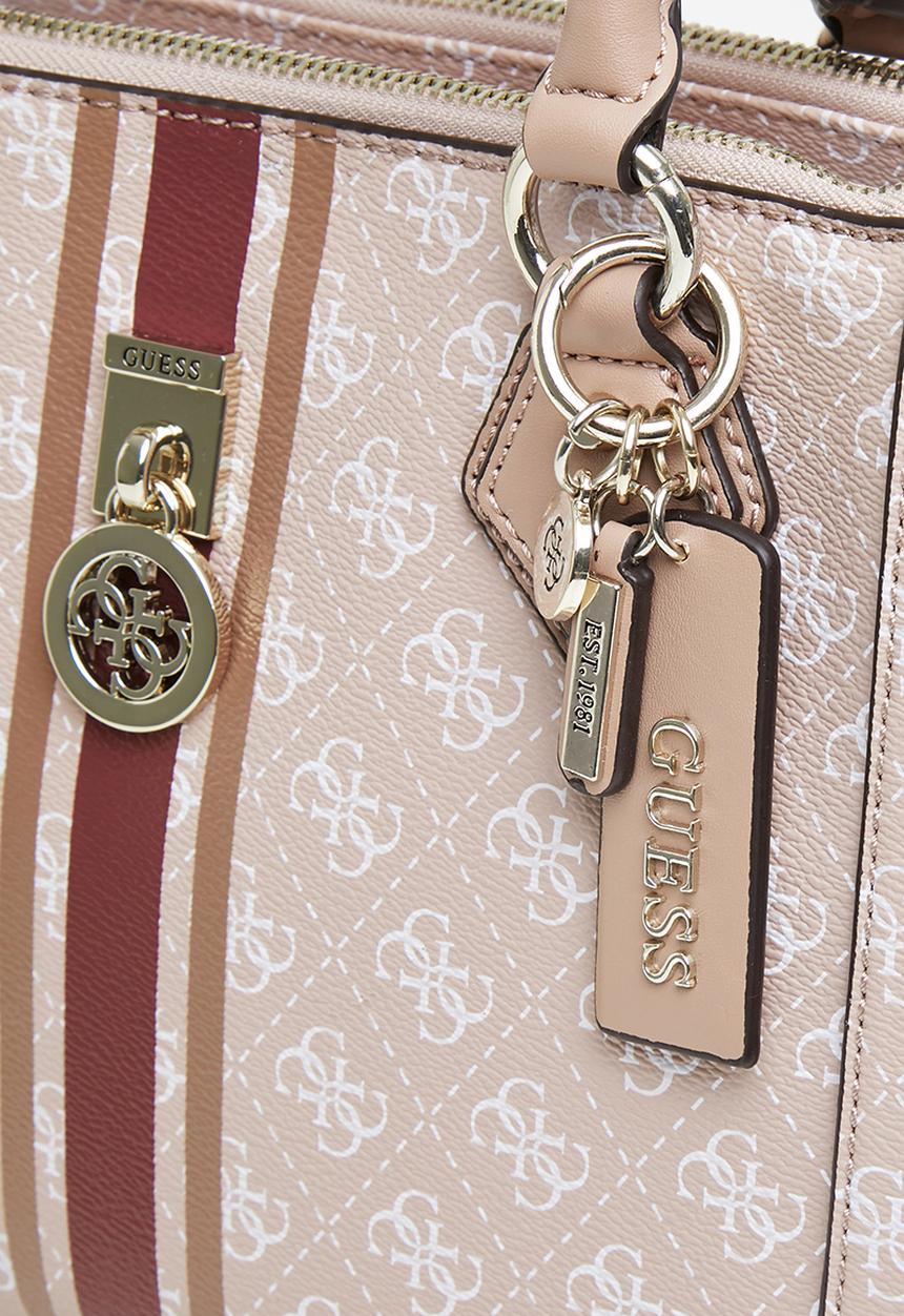 GUESS - Jensen status satchel - rose
