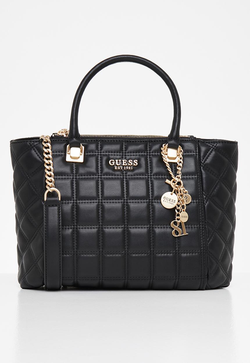 GUESS - Kamina status satchel - black