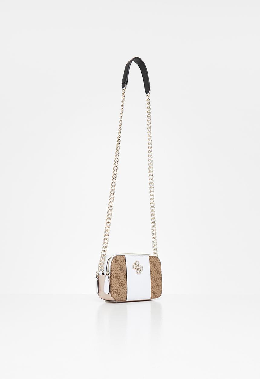 GUESS - Noelle crossbody camera - latte 