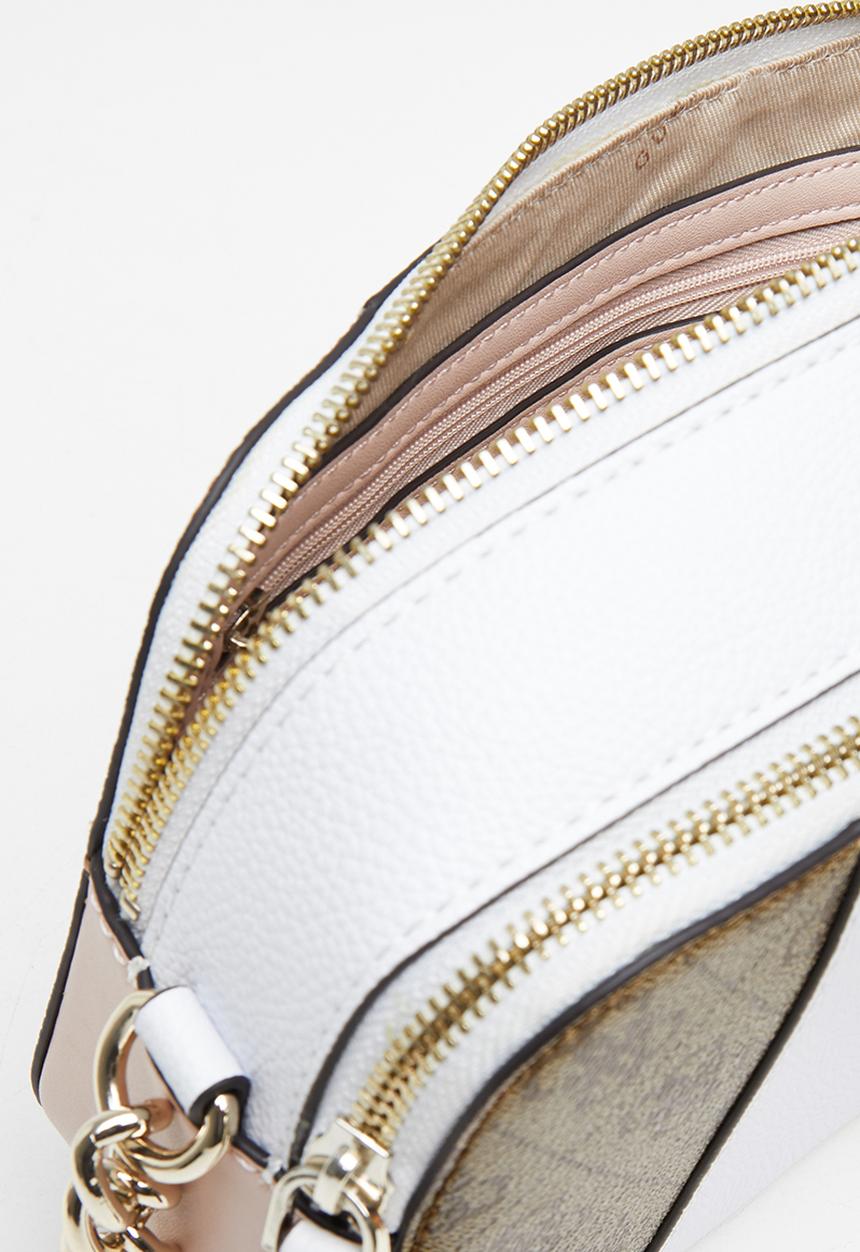 GUESS - Noelle crossbody camera - latte 