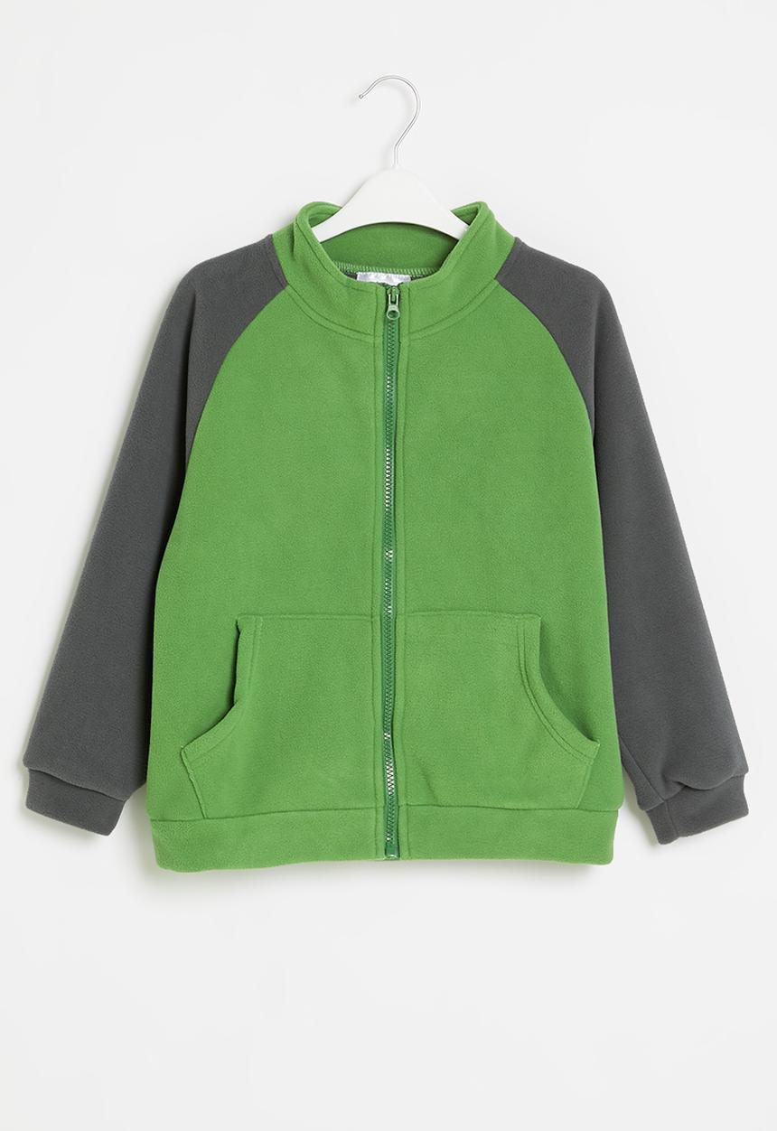 Pop Candy - Polar-fleece sweatshirt - green & grey