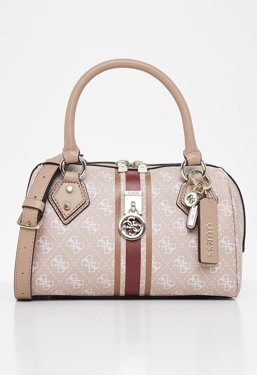 GUESS - Jensen box satchel - rose