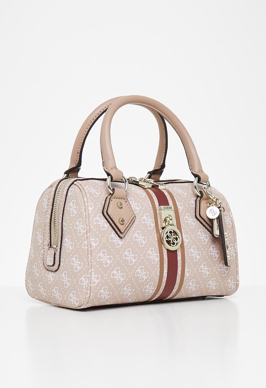 GUESS - Jensen box satchel - rose