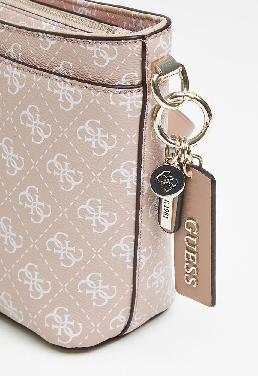 GUESS - Jensen crossbody bucket - rose