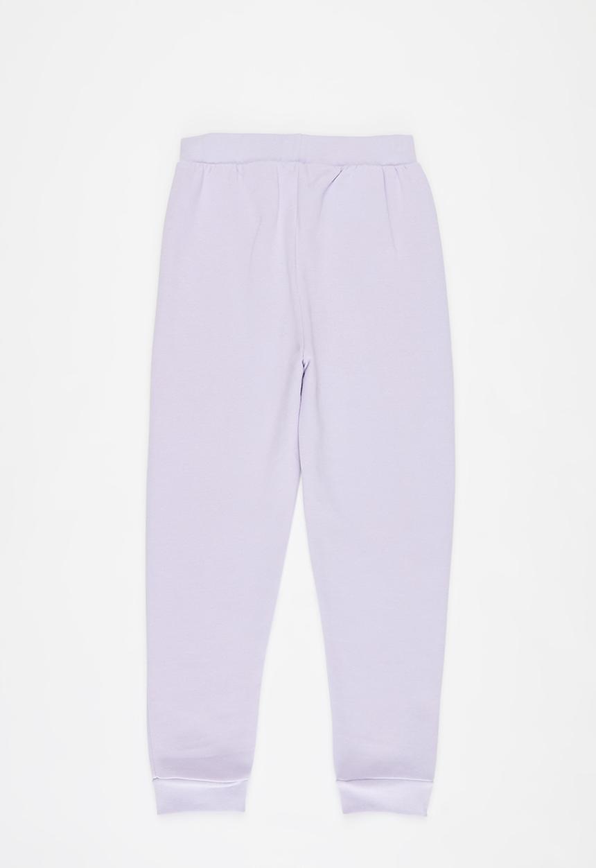 Pop Candy - Girls 2 pack joggers - purple & grey