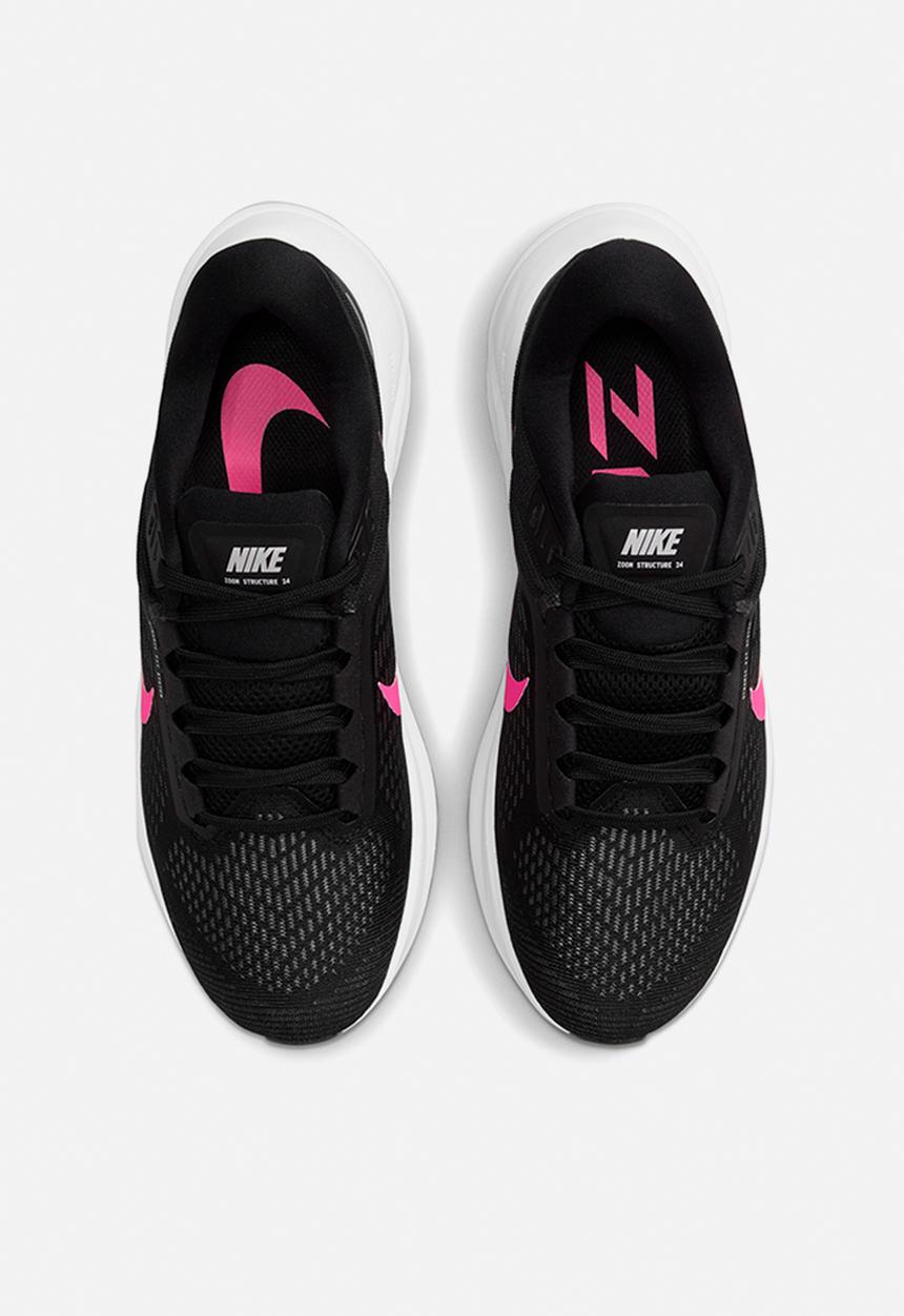 Nike - Nike air zoom structure 24 - black/hyper pink-anthracite-lilac