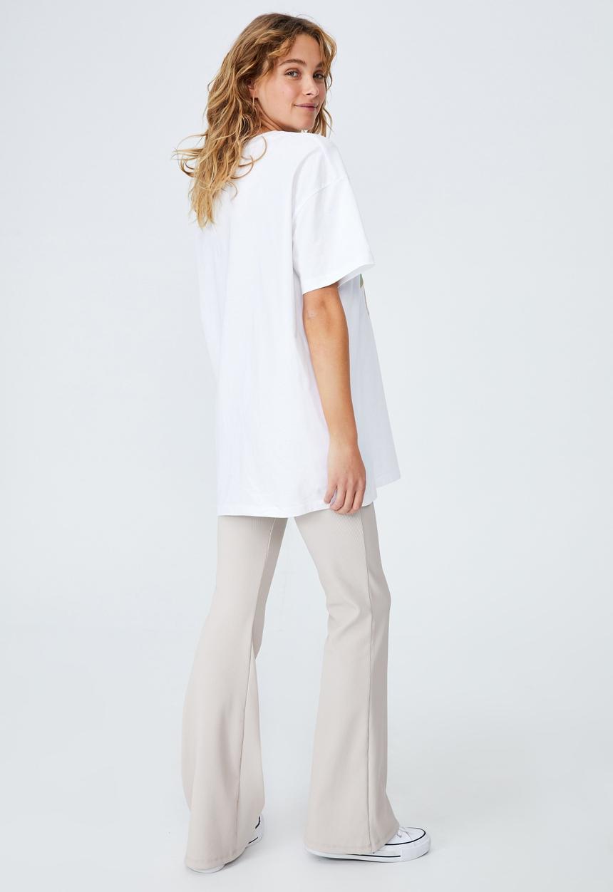 Cotton On - The relaxed boyfriend graphic license tee - white 