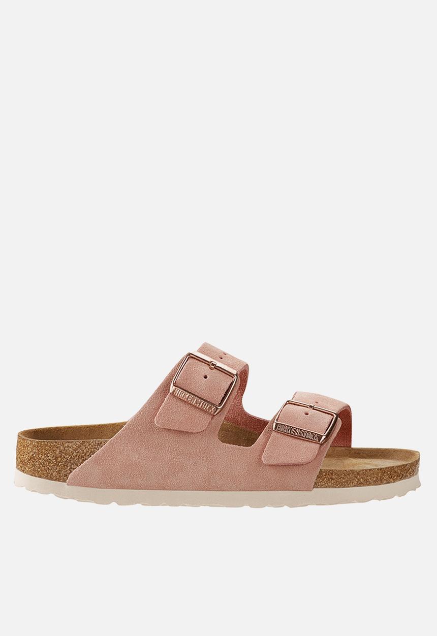 Birkenstock - Arizona sfb suede leather regular - light rose