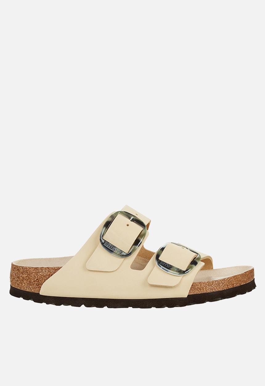 Birkenstock - Arizona big buckle nubuck regular  - almond