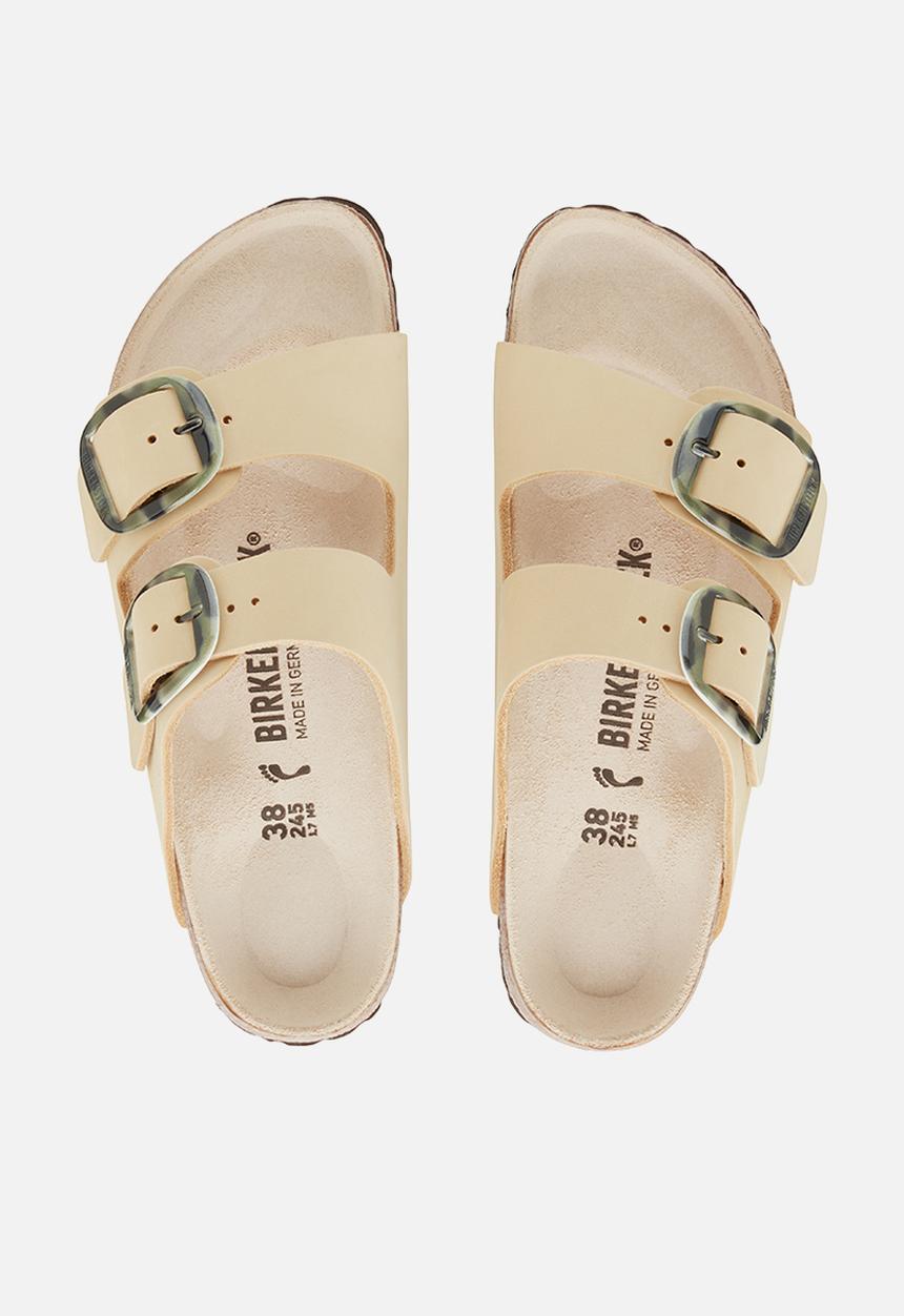 Birkenstock - Arizona big buckle nubuck regular  - almond