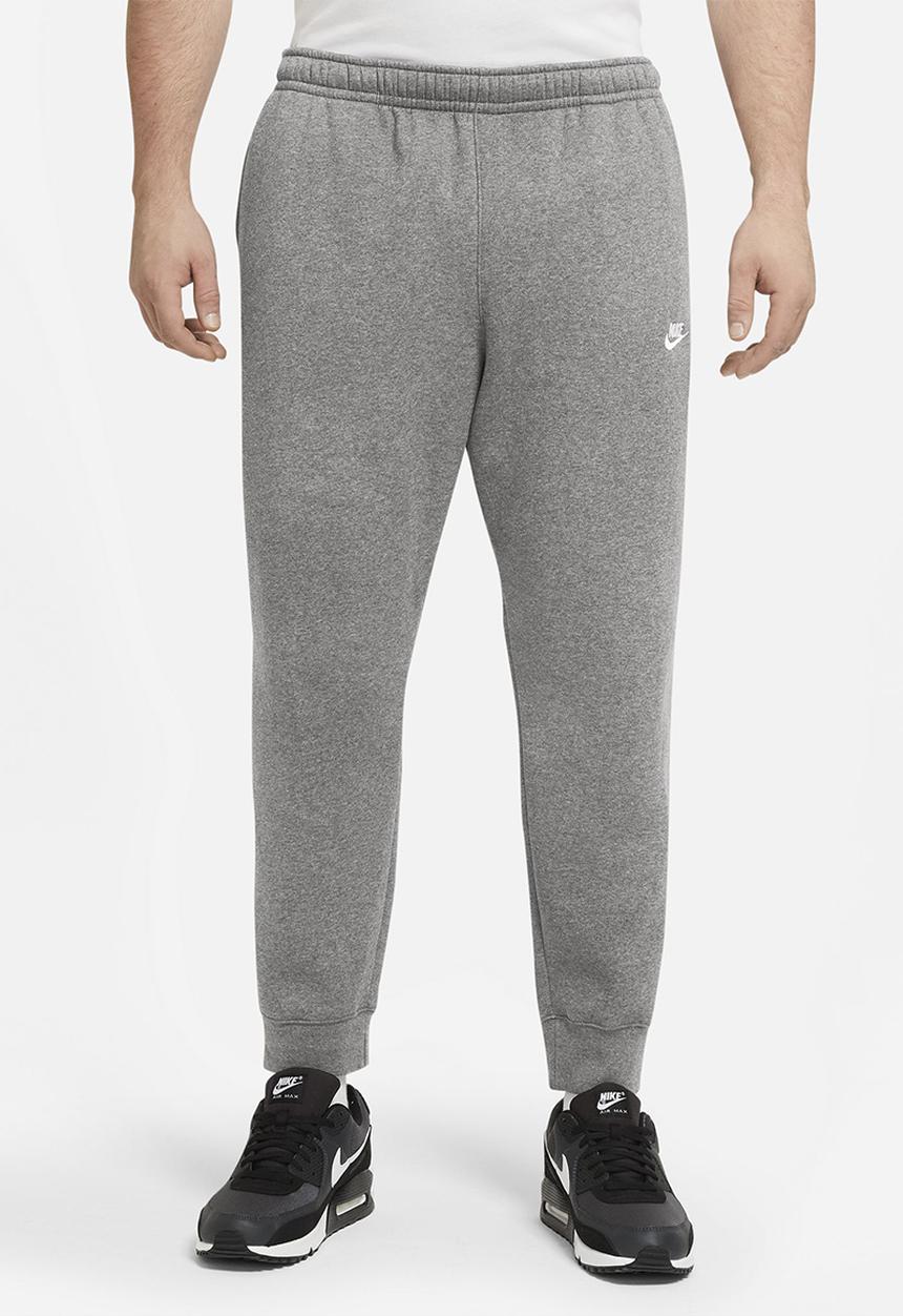 Nike - NSW Club Fleece Joggers - charcoal heathr/anthracite/white