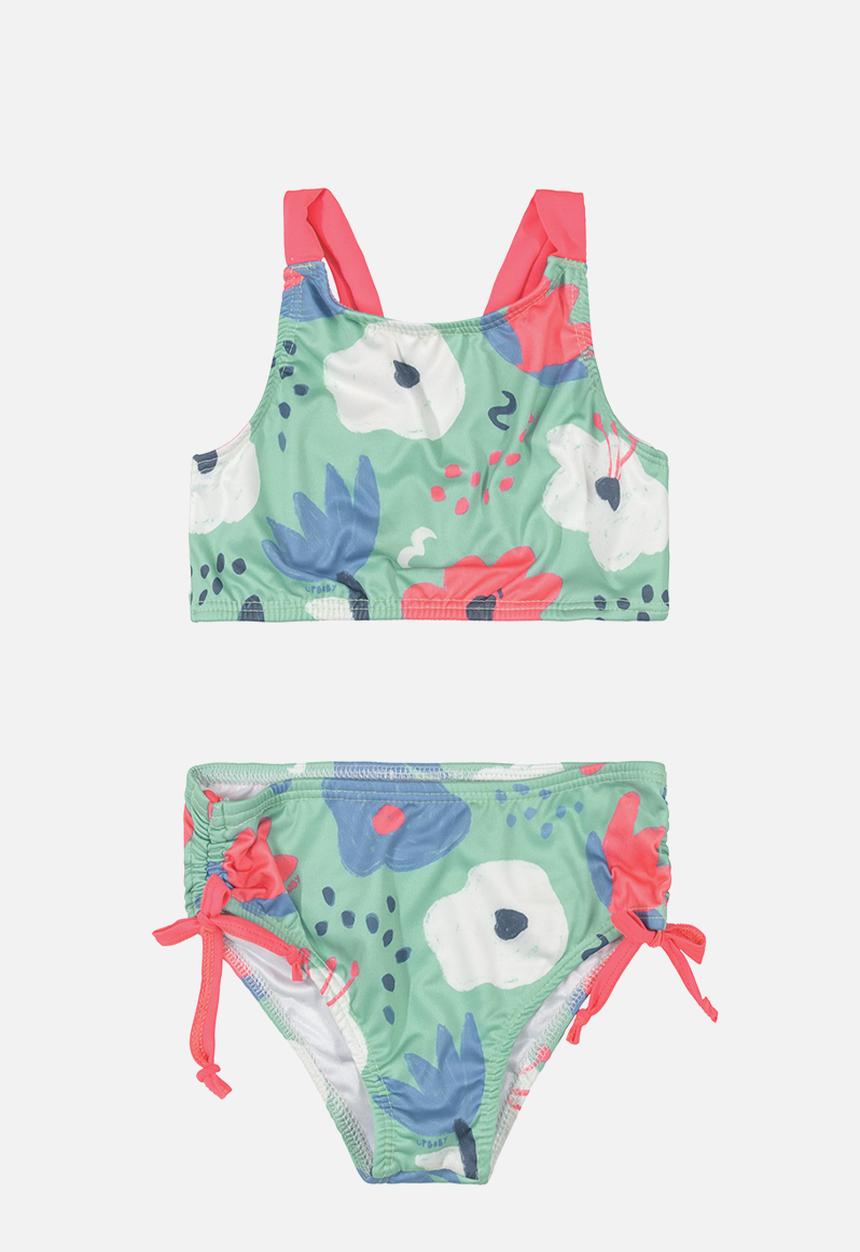 UP Baby - Printed bikini - green